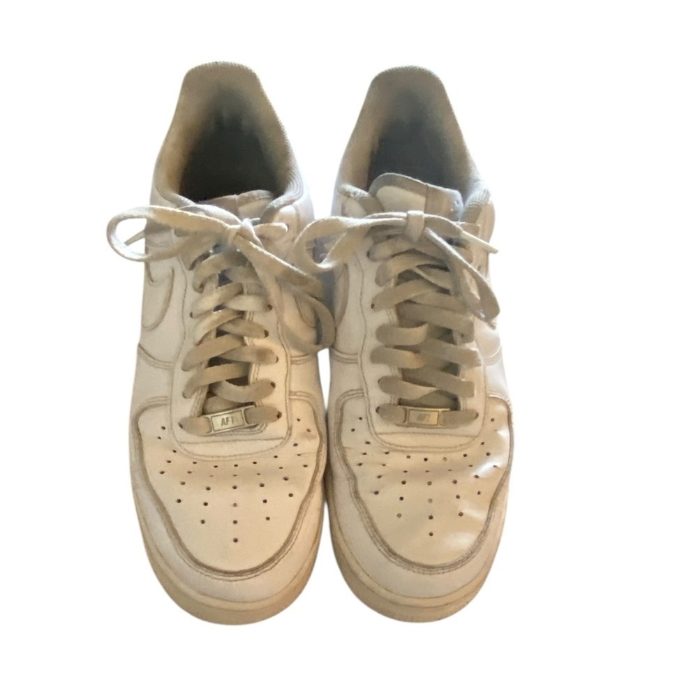 Nike Air force one white Leather classic cool Sneakers Athleisure streetwear